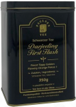 Darjeeling First Flush Ernte 2024 schwarzer Tee, Premiumqualität 350g in einer für Lebensmittel geeigneten Dose